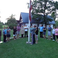 Baltkrievijas animatori atpūtā Užavā, - 1 / 12