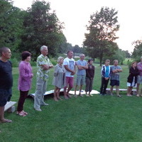 Baltkrievijas animatori atpūtā Užavā, - 3 / 12